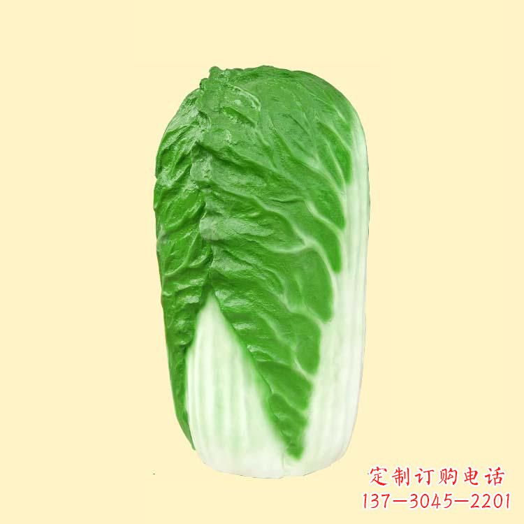 苏州玻璃钢白菜雕塑