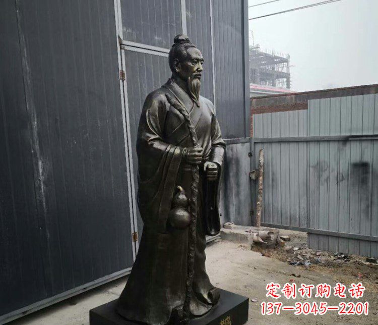 苏州扁鹊人物古代名医铜雕摆件