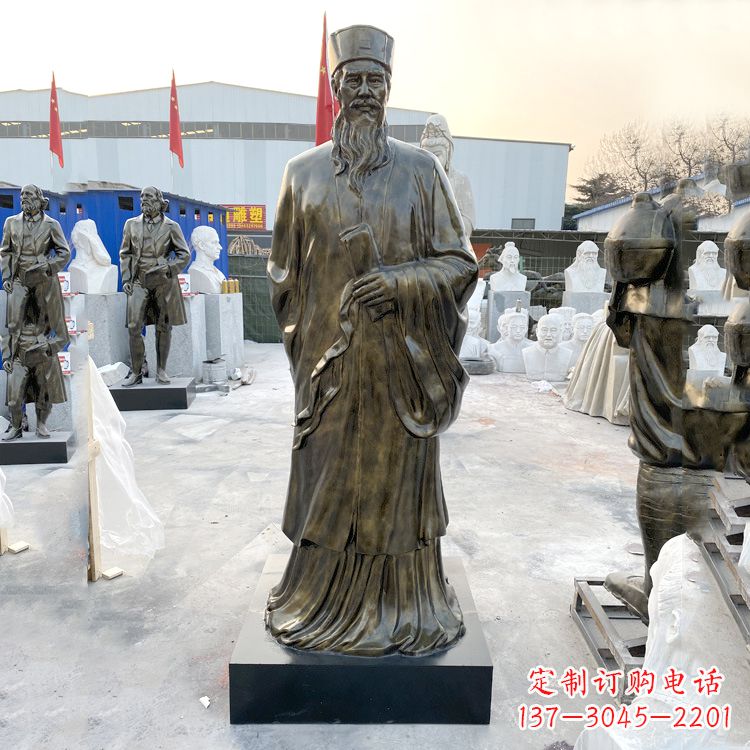 苏州玻璃钢仿铜苏轼苏东坡名人雕塑