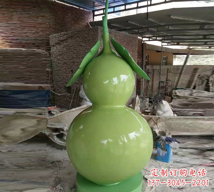 苏州玻璃钢仿真葫芦雕塑