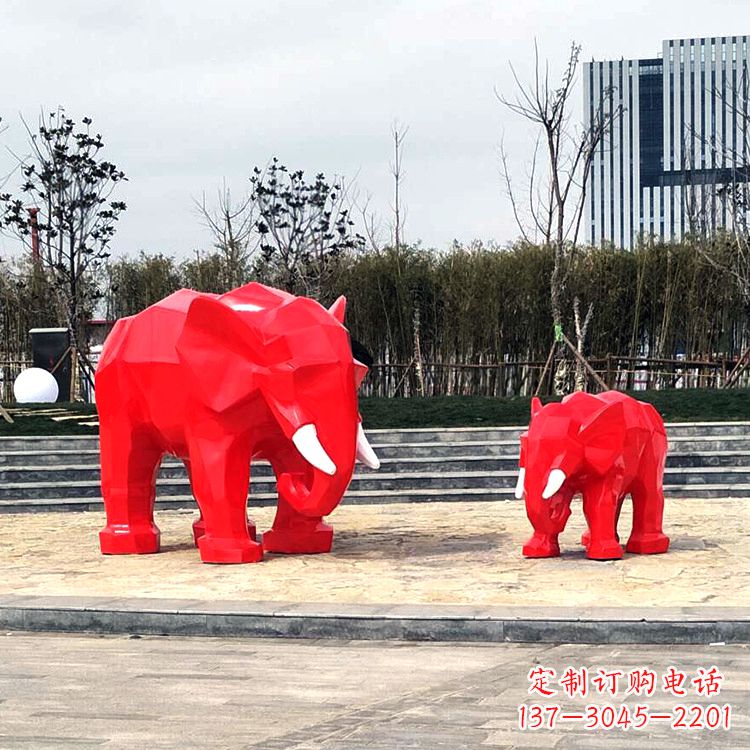 苏州玻璃钢大象雕塑艺术之美