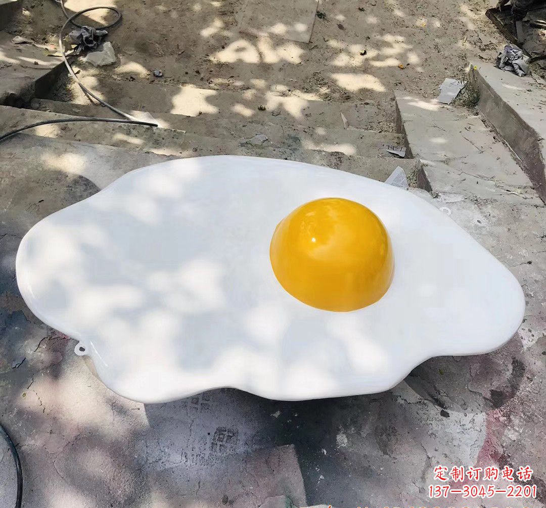 苏州玻璃钢鸡蛋雕塑——精美绝伦