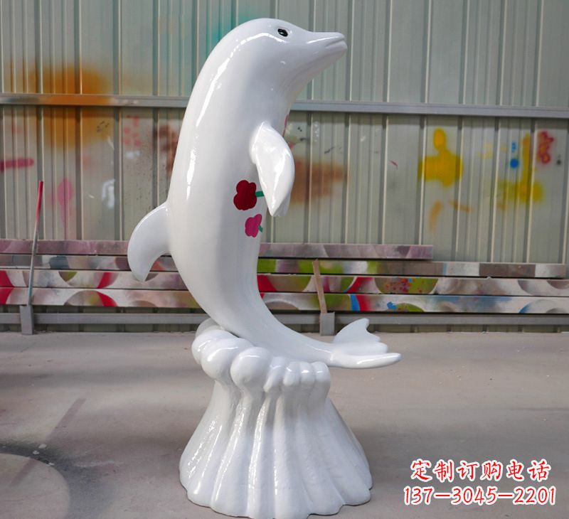 苏州海豚的魅力玻璃钢海豚雕塑