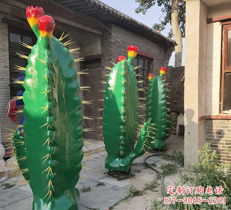 苏州仙人掌雕塑玻璃钢的艺术精品