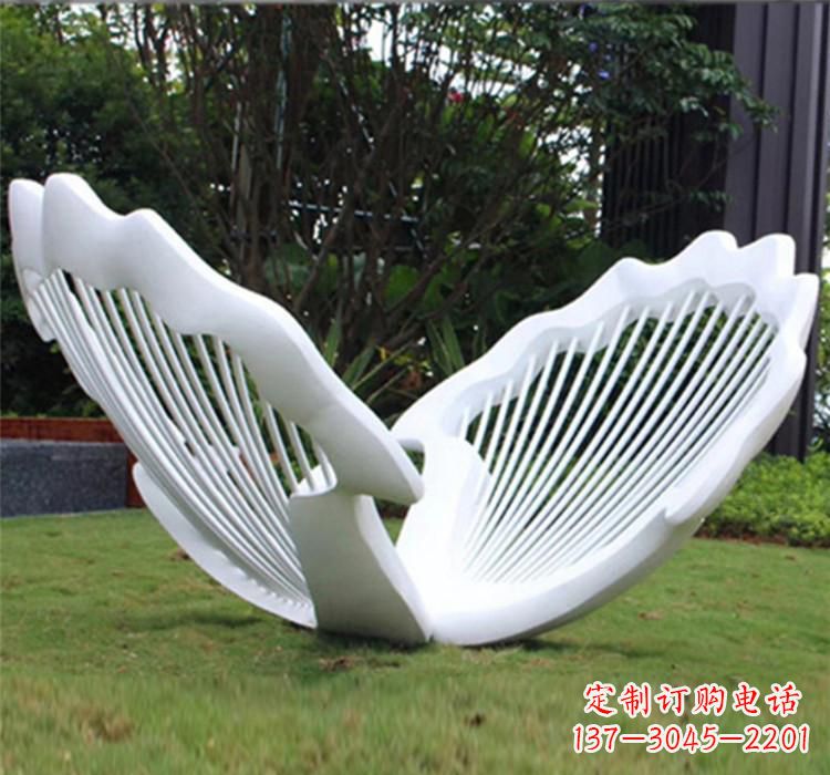 苏州不锈钢贝壳雕塑艺术精品