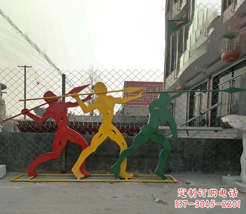 苏州不锈钢标枪雕塑一种新兴的艺术形式