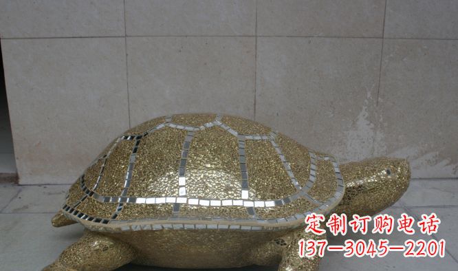 苏州不锈钢彩银乌龟公园景观雕塑艺术与自然的完美融合