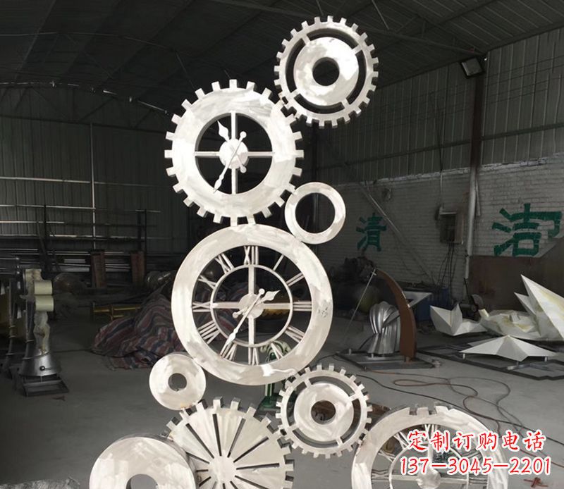 苏州不锈钢齿轮雕塑艺术与科技的完美结合