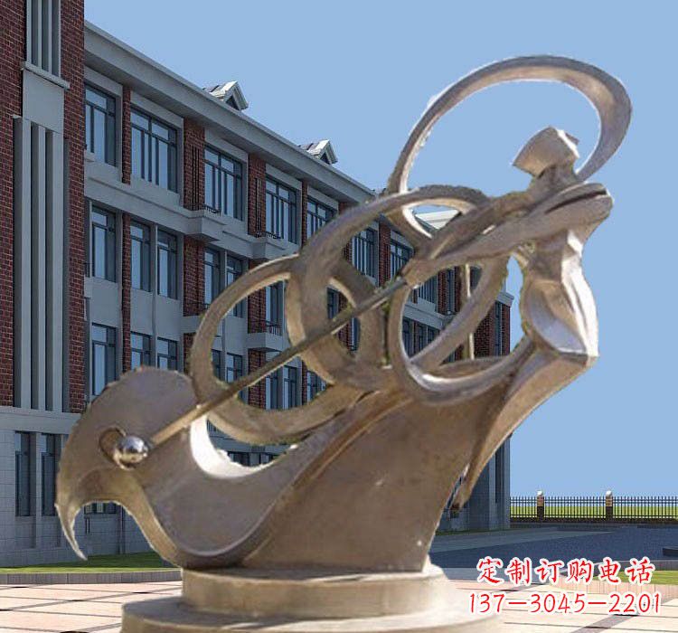 苏州不锈钢制作的高尔夫球雕塑