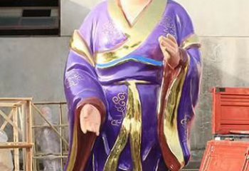 苏州玻璃钢宗教庙宇彩绘八仙神像