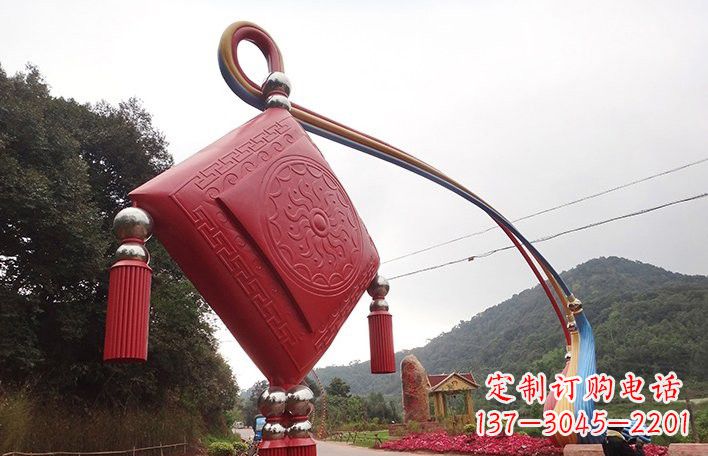 苏州精美不锈钢拱门雕塑
