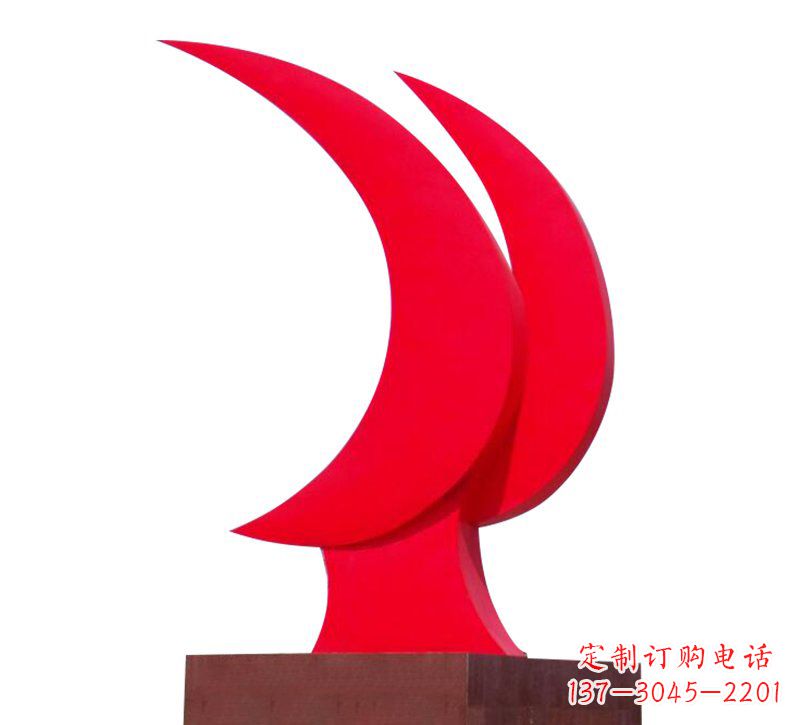 苏州不锈钢党旗雕塑——传承中华文化精神