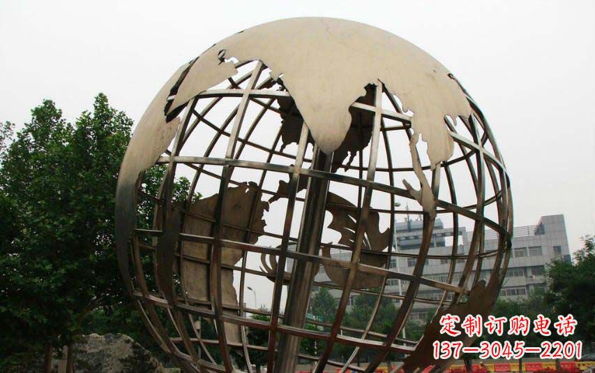 苏州不锈钢地球雕塑精彩的艺术景观