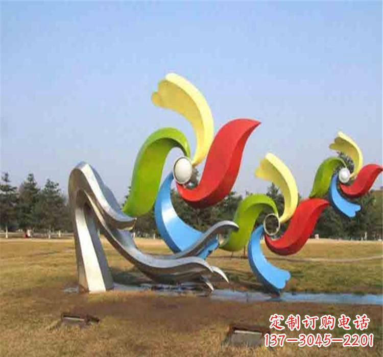 苏州不锈钢风车雕塑绚丽多彩的艺术精品