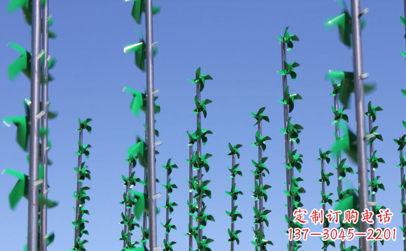 苏州不锈钢风车雕塑灵动而又精致