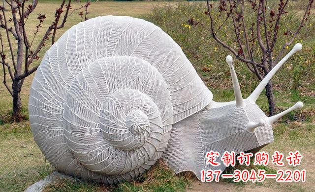 苏州不锈钢蜗牛雕塑——让艺术与自然相结合