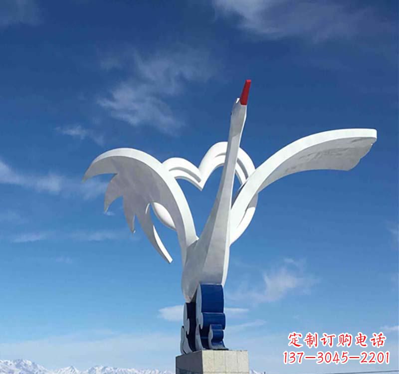 苏州仙鹤雕塑传承中国传统文化