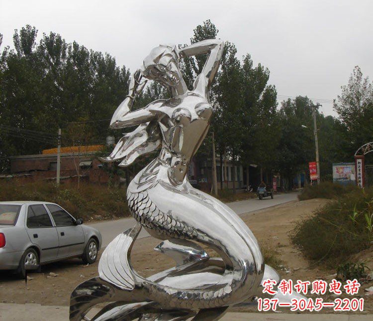 苏州海豚雕塑——精美的艺术品