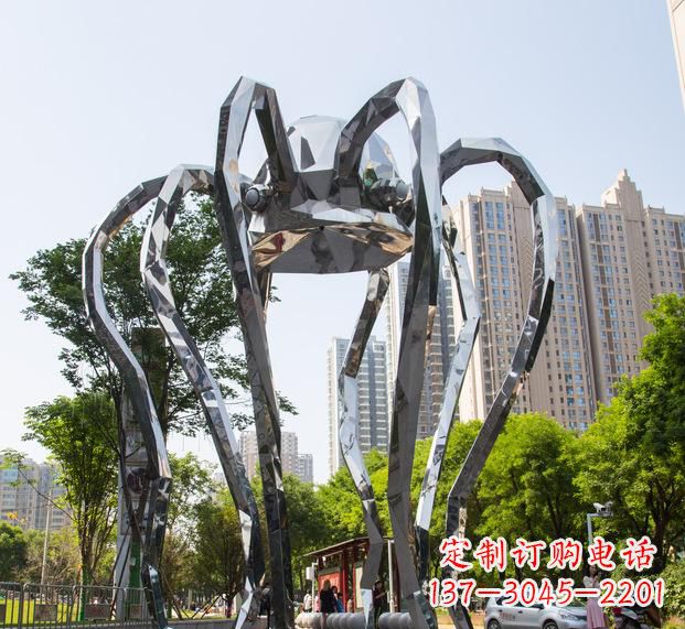 苏州精致的不锈钢螃蟹雕塑