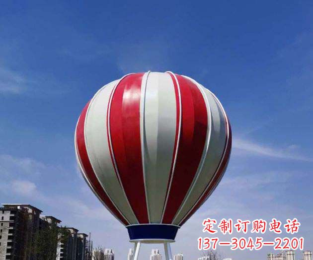 苏州不锈钢热气球景观雕塑