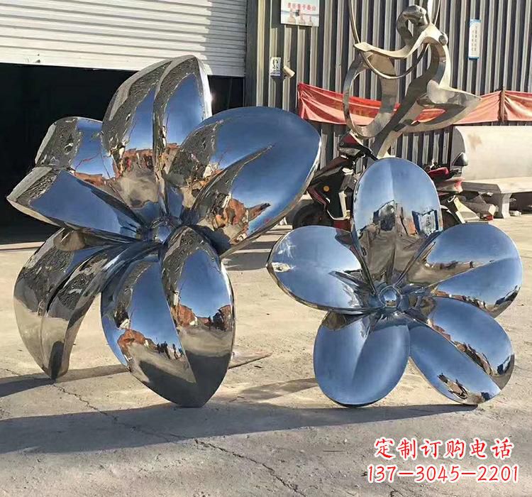 苏州不锈钢荷花雕塑美丽又耐用
