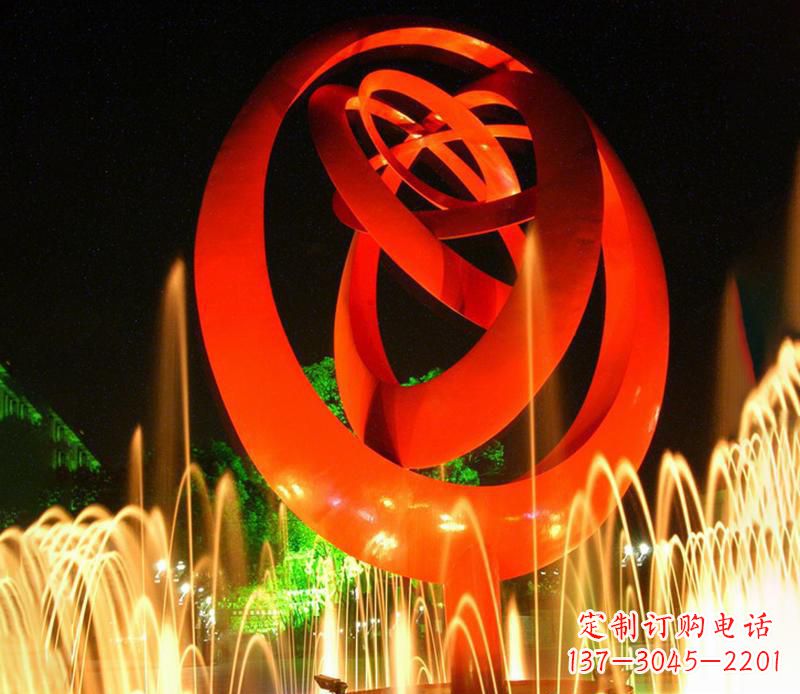 苏州圆环雕塑抽象的艺术之美