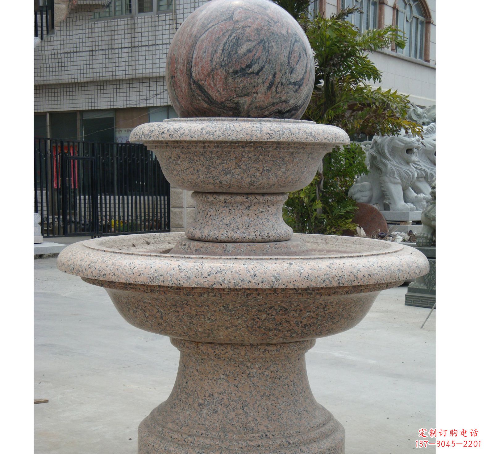 苏州财源滚滚之风水球雕塑