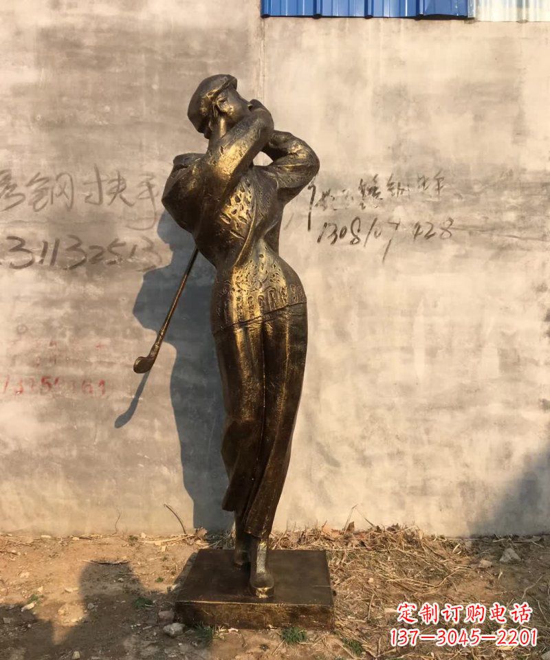 苏州高尔夫雕塑一种受欢迎的艺术形式