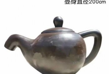 苏州青铜茶壶雕塑——彰显传统文化的艺术精髓