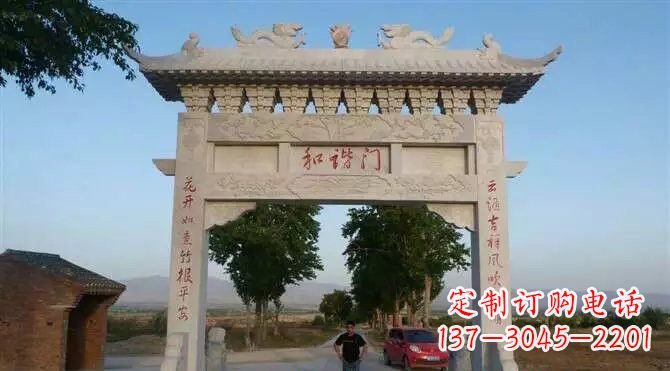 苏州牌坊雕塑