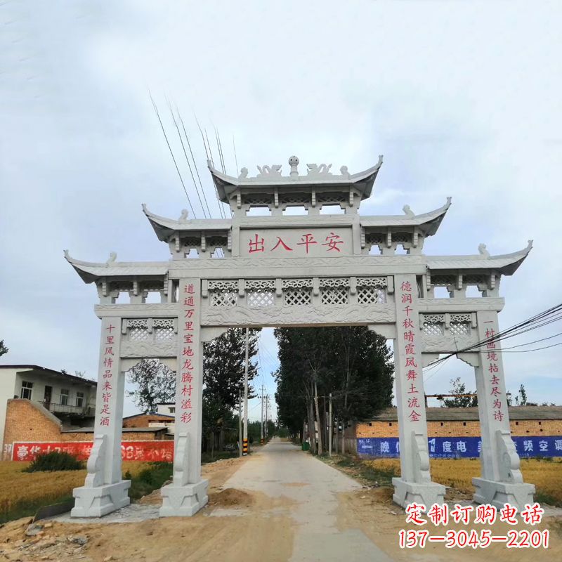 苏州石雕牌楼传承民间文化的艺术珍品