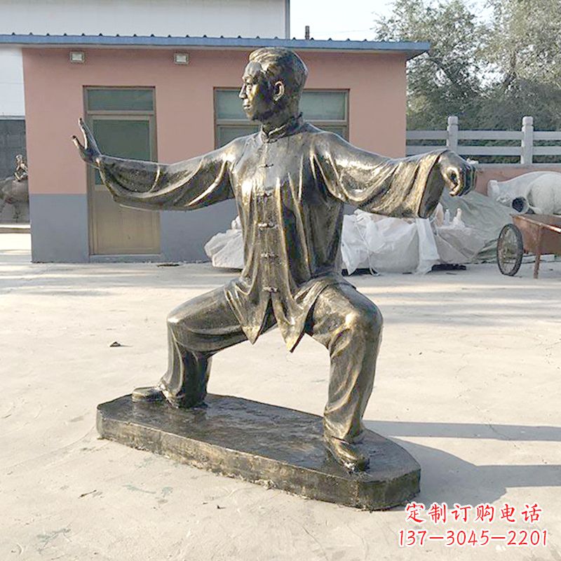 苏州太极拳雕塑