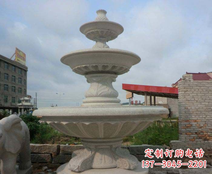 苏州喷泉雕塑灵动精致的大理石美