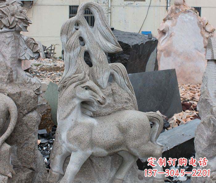 苏州大理石动物雕塑丰富多彩的艺术品