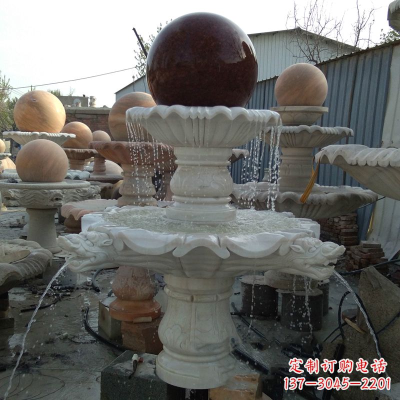 苏州大理石风水球雕塑传统文化的艺术精髓