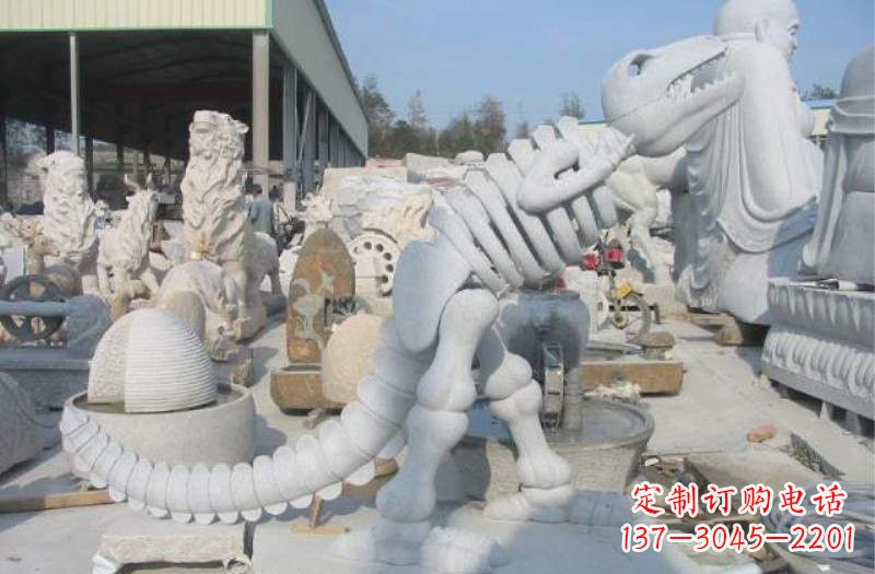 苏州大理石恐龙石雕