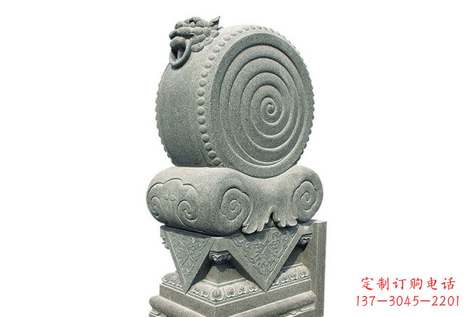苏州门墩招财石雕