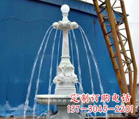 苏州精致大理石喷泉雕塑