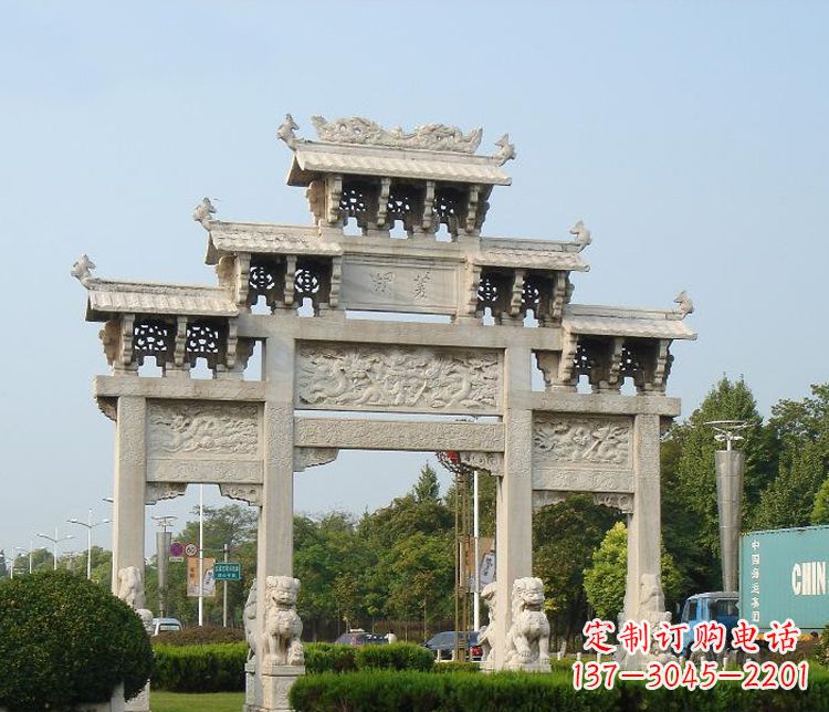 苏州大理石牌坊雕塑——精致纯粹、卓越优雅