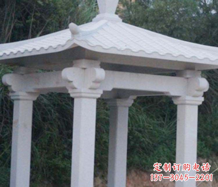 苏州大理石凉亭雕塑
