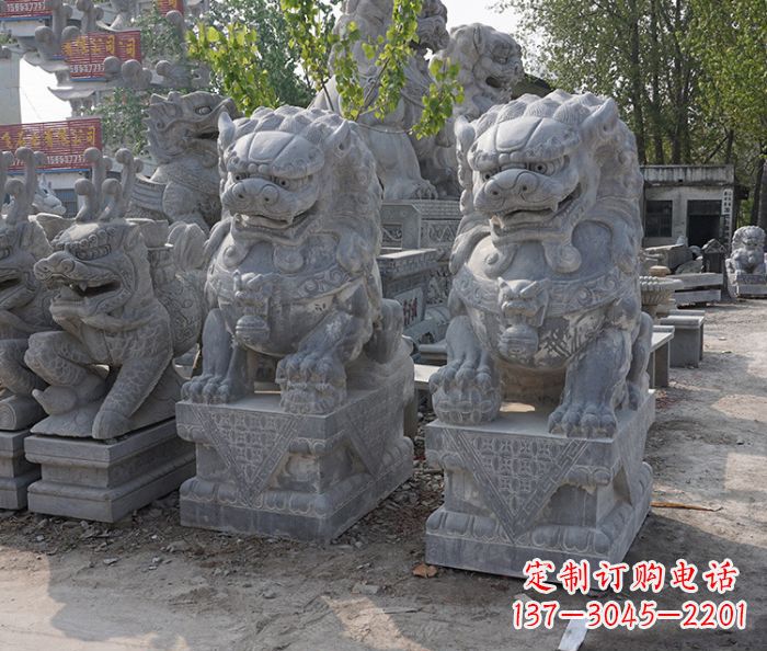 苏州大理石狮子雕塑