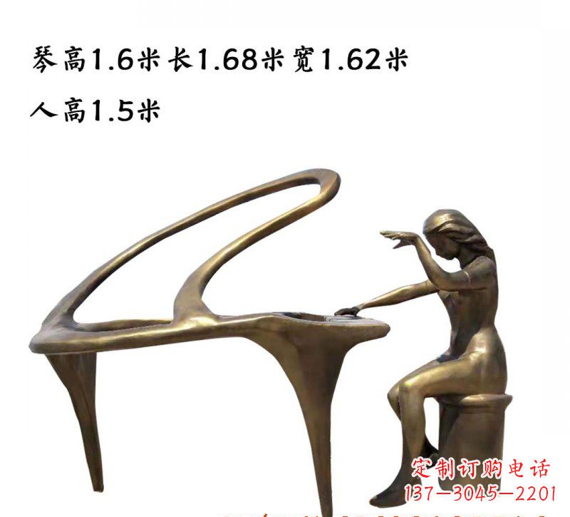 苏州钢琴铜雕传承艺术美的巅峰之作