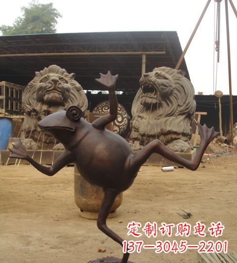 苏州动物青蛙铜雕