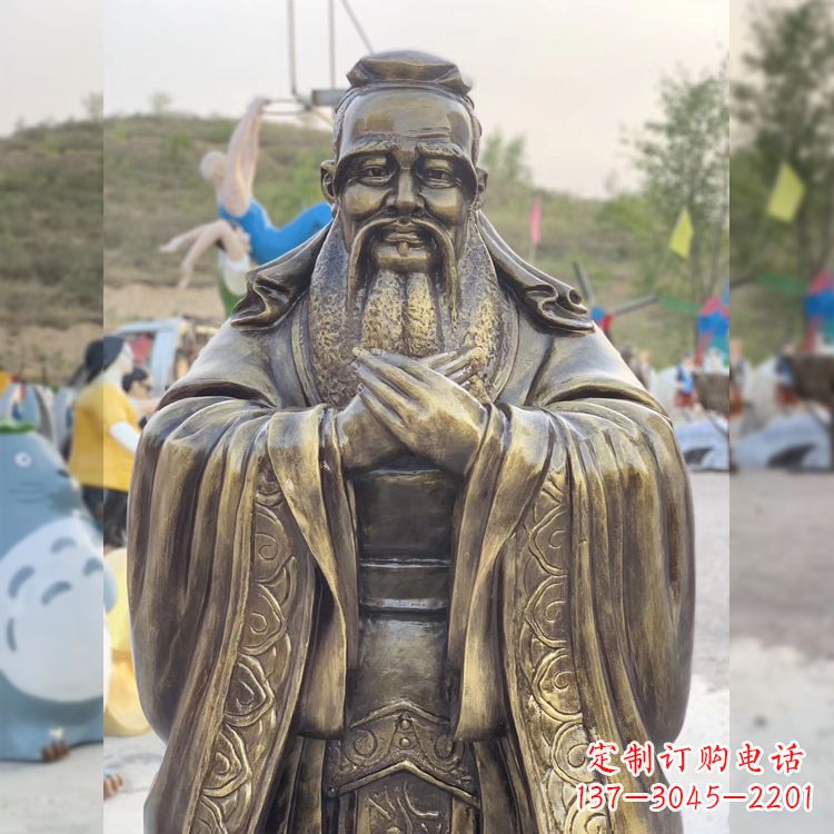 苏州中领雕塑贵族——伟大的孔子雕塑