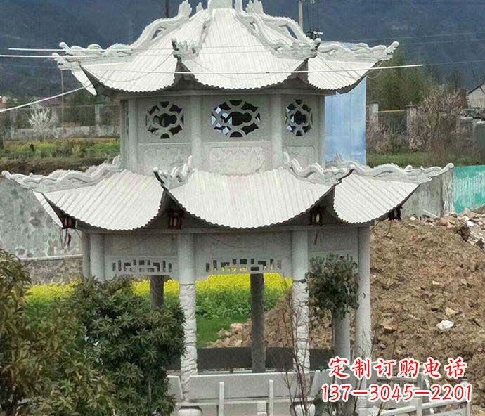 苏州古典凉亭石雕