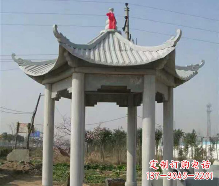 苏州典雅的仿古凉亭石雕