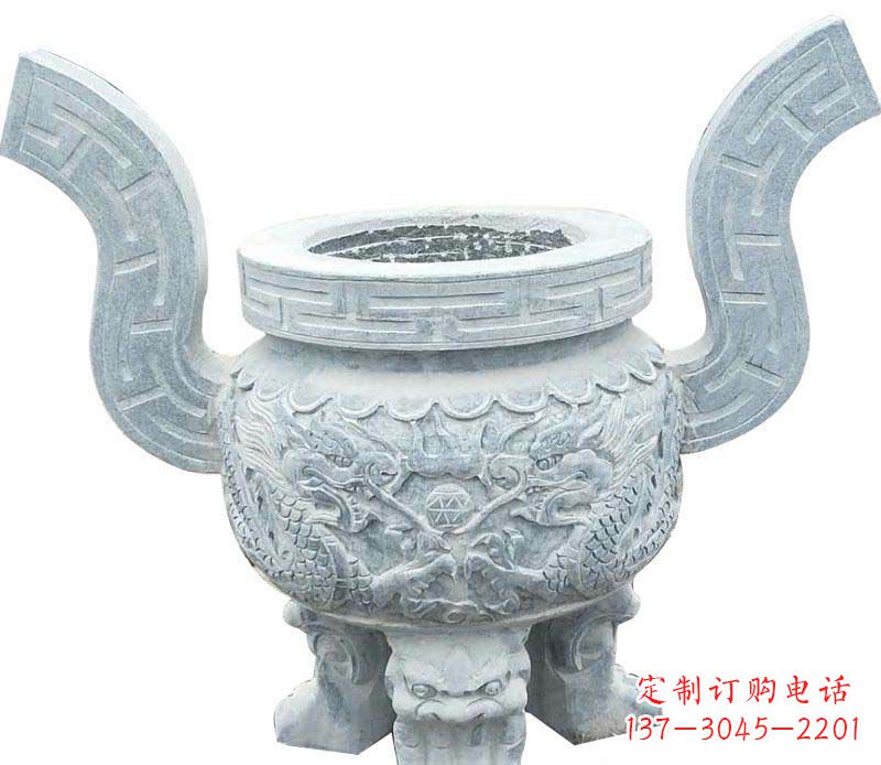 苏州精美仿古香炉石雕