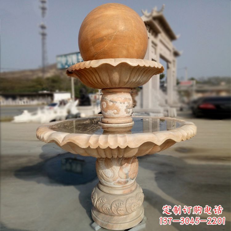 苏州风水球石雕塑