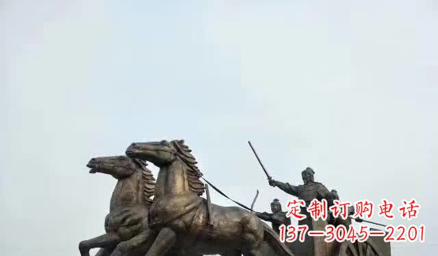 苏州文艺复兴风格马车雕塑
