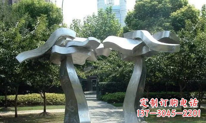 苏州不锈钢拱门定制雕塑